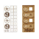 Bolt Action MDF Artillery Zeroing In Markers - Italy