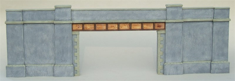 Pair of Brick Bridge Support Columns