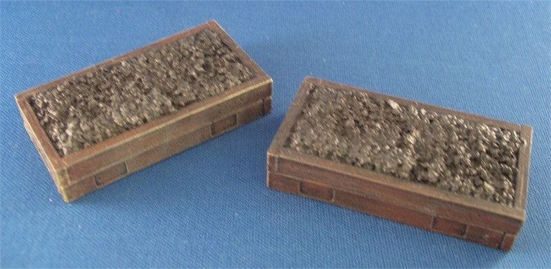 Pair of Sleeper Built Raised Beds