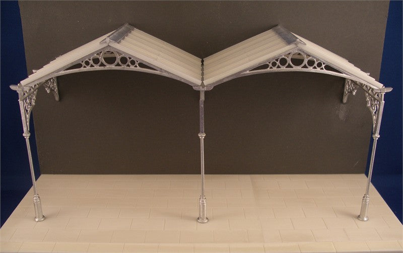 2 Bay Projecting Canopy (70mm depth x 105mm width each bay)