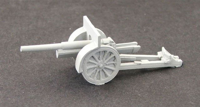 105mm Field guns (x1 Firing, x1 Limbered)