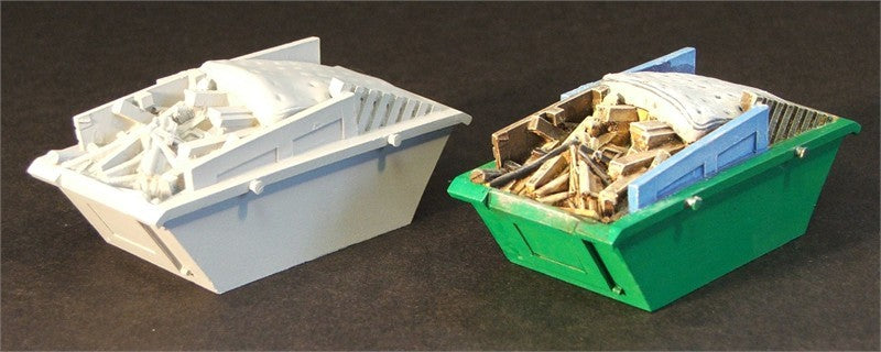 Builders Skip (Filled with General Rubbish)