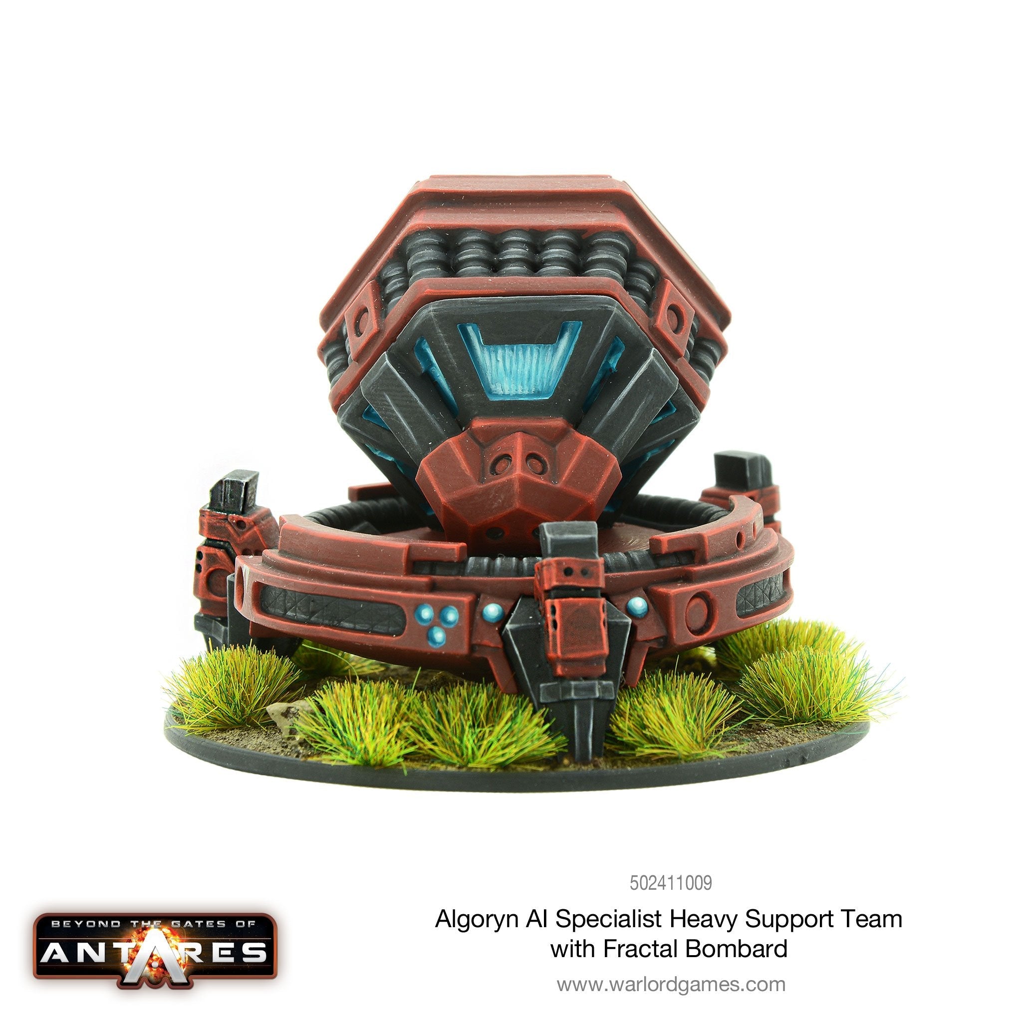 Algoryn AI specialist heavy support team with Fractal Bombard