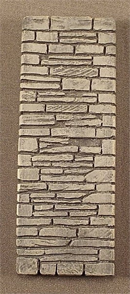 High Stone Retaining Wall Buttress