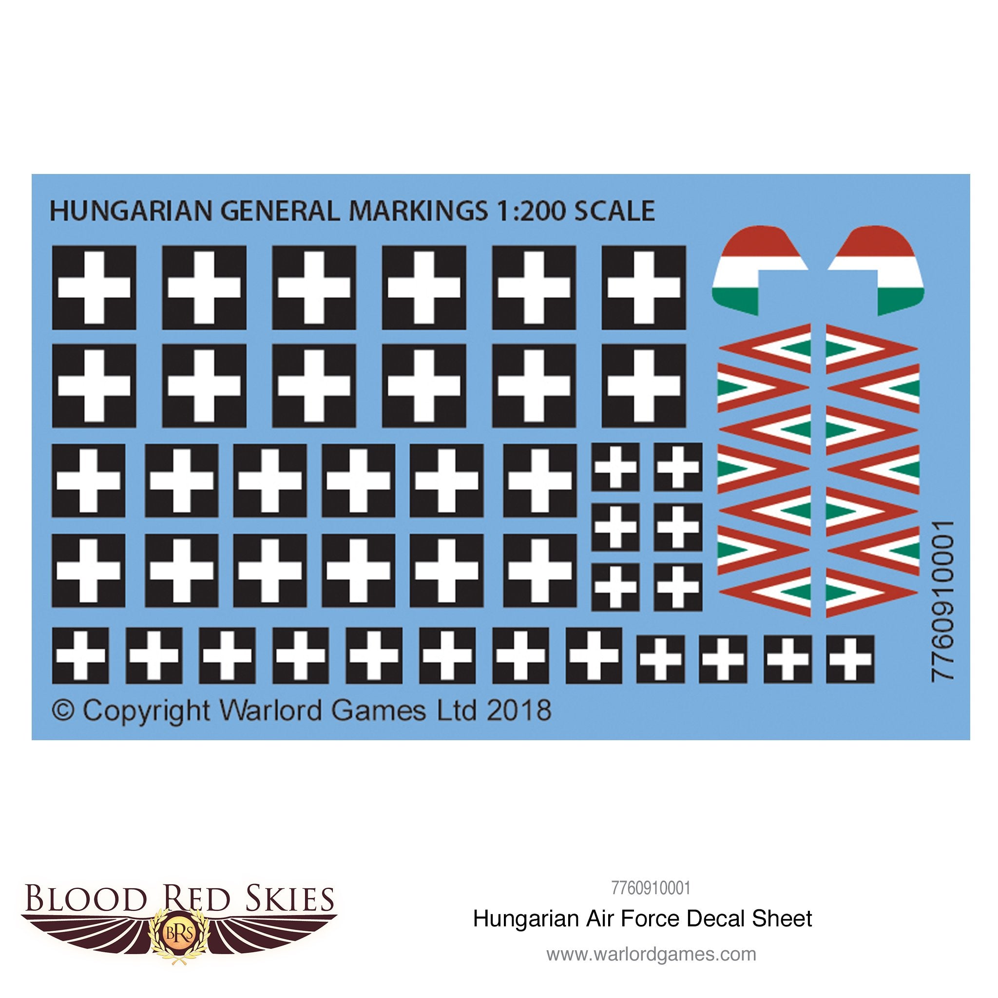 Hungarian Air Force decal sheet