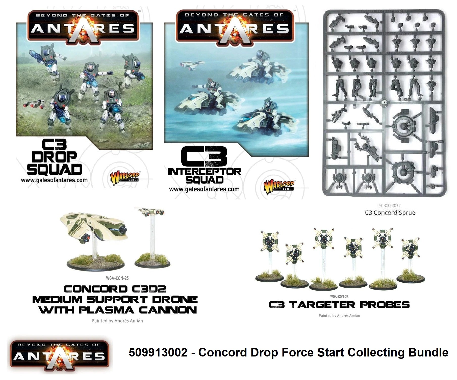 Concord C3 'Drop Force' Start Collecting Bundle
