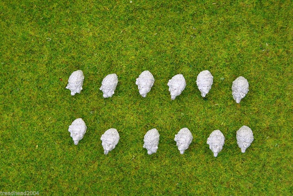 SEPARATE HEADS British Bearskins - AWI style