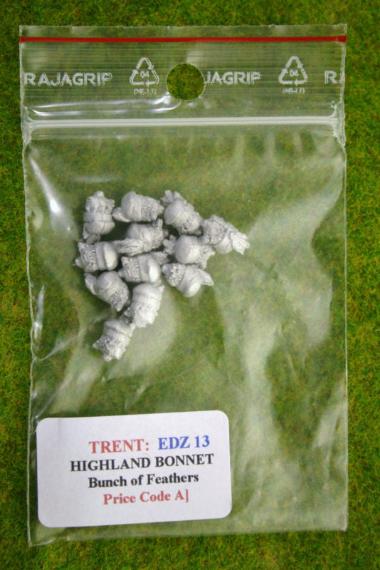 HIGHLAND BONNET Bunch of Feathers SEPARATE HEADS