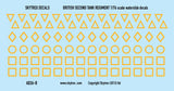 British Tank Markings - Yellow
