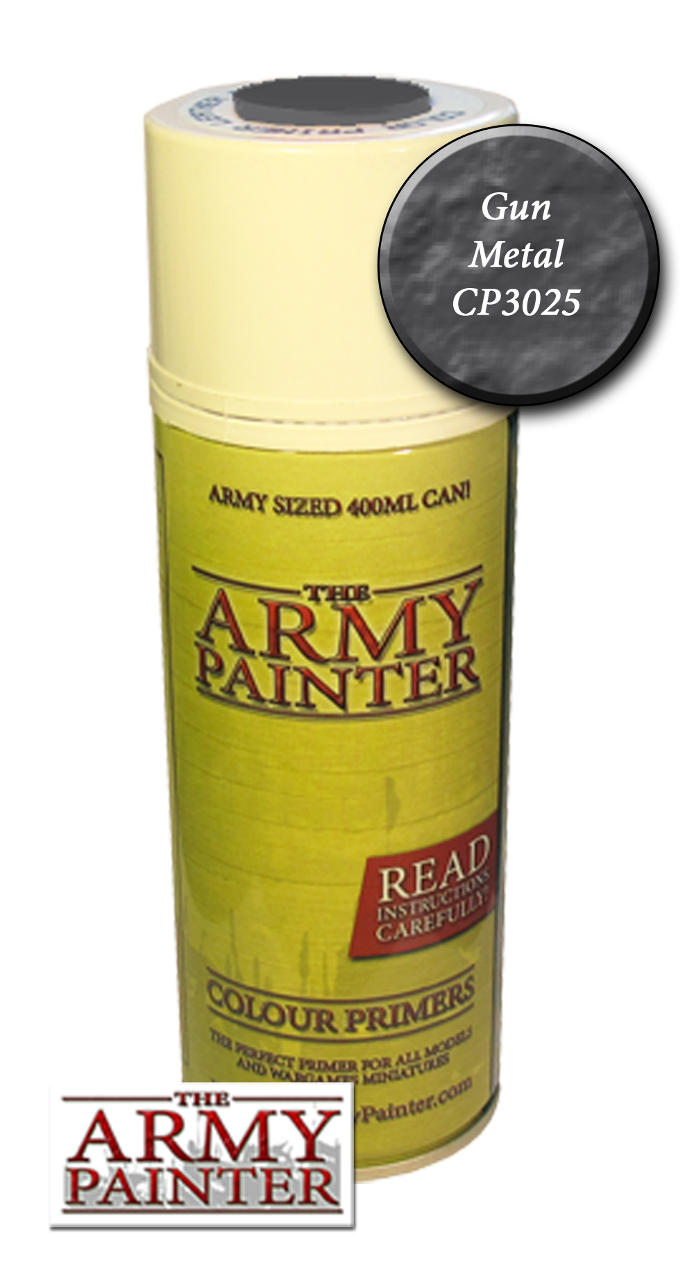 - Army Painter Colour Primer: Gun Metal