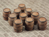 Large Wooden Barrels (resin x10)