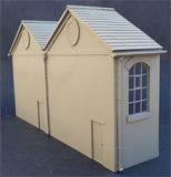 Shallow Relief Roof Panels for use with Brick Gable End Panels in Multiples